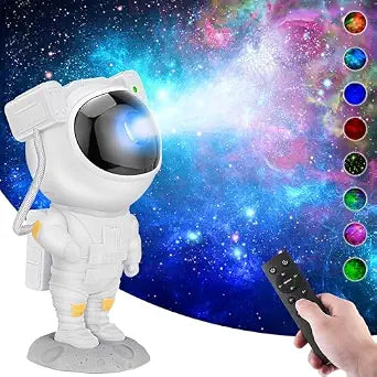 Astronaut Galaxy Star Projector Night Light