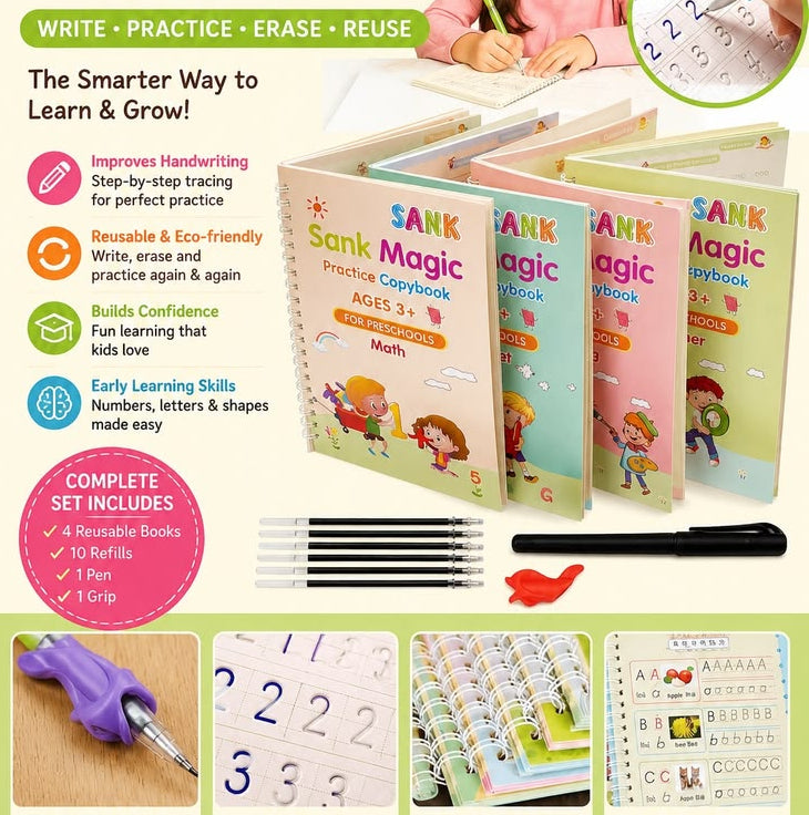 SANK Magic Practice Copybook Set
